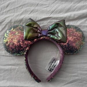 Iridescent Sequin Disney Ears